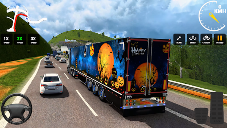 European Truck Driving Game screenshot
