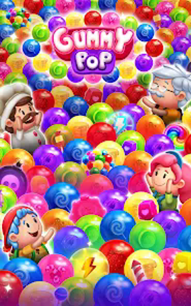 Gummy Pop Bubble Shooter Games screenshot