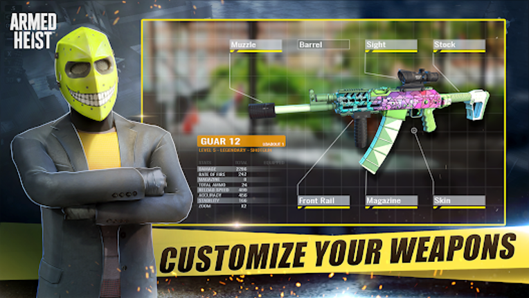 Armed Heist: Shooting gun game Image