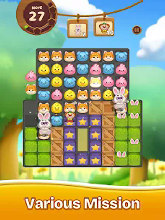 Candy Friends Forest : Match-3 screenshot