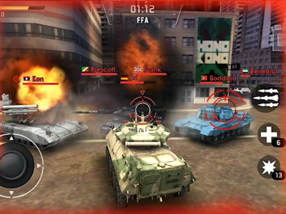 Tank Strike - battle online screenshot