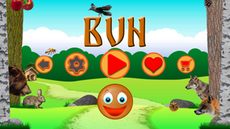 Bun! Fun ball run from red fox screenshot