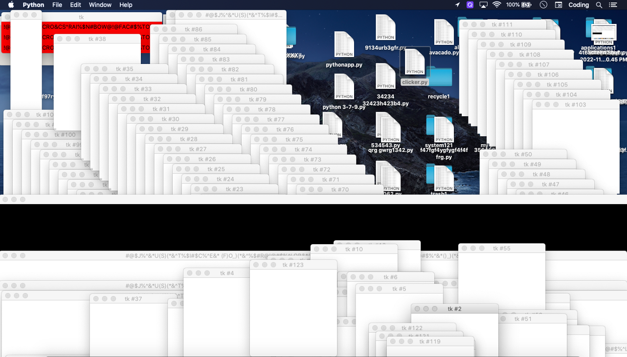 Games like GHOULXXXXII Python Malware (Virus) (Python Source Code)
