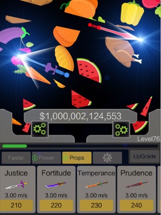 Idle Knife - Slice Food screenshot