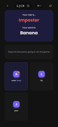 Imposter Game Generator - Free Online Party Game Image