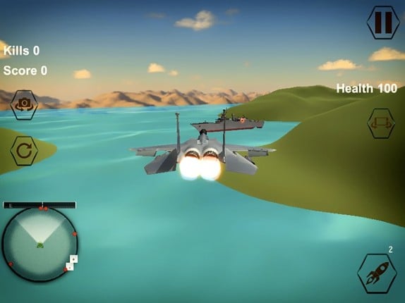 Jet Plane War Combat 2k17 screenshot
