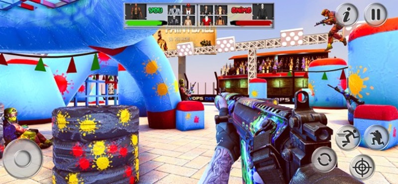 Paintball Shooting Battle Game screenshot