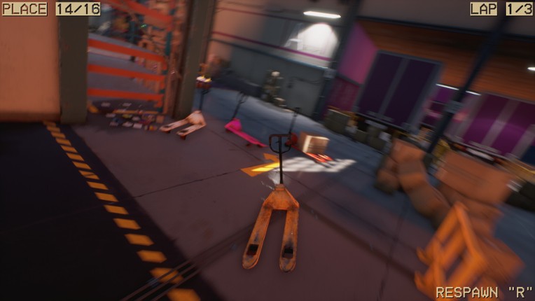 Pallet Jack Racing screenshot