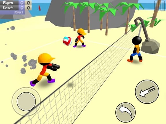 Stickman Beach Volleyball screenshot