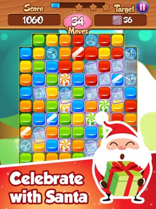 Christmas Match 3 - Blast All Santa Candy screenshot