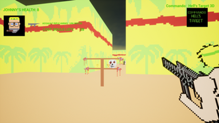 Commando: Hell's Target 3D screenshot