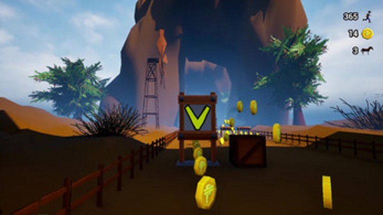 Cowboy Endless Runner Test Build screenshot