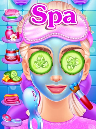 Crazy Slumber Party - Makeup, Face Paint, Dressup, Spa and Makeover - Girls Beauty Salon Games screenshot