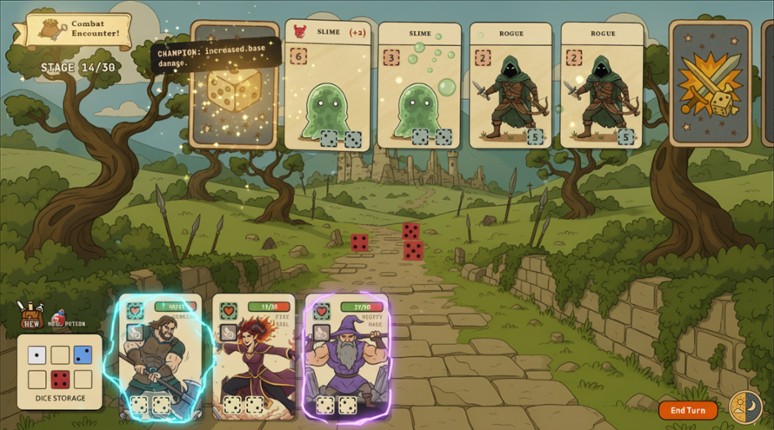 Dice x Dice — A Dicebuilder Roguelike screenshot