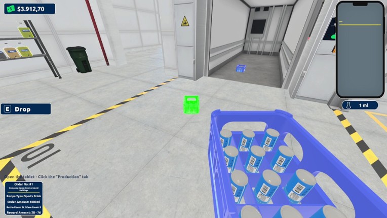 Drink Factory Simulator - Prologue screenshot