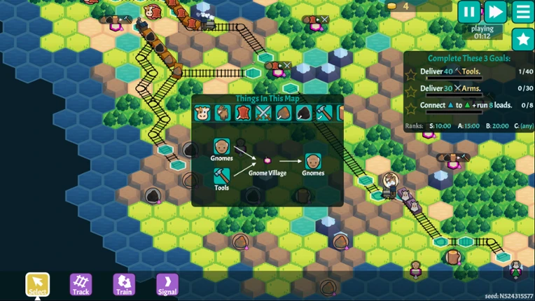 ElfTrains screenshot