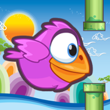 Flappy Pink Bird Image