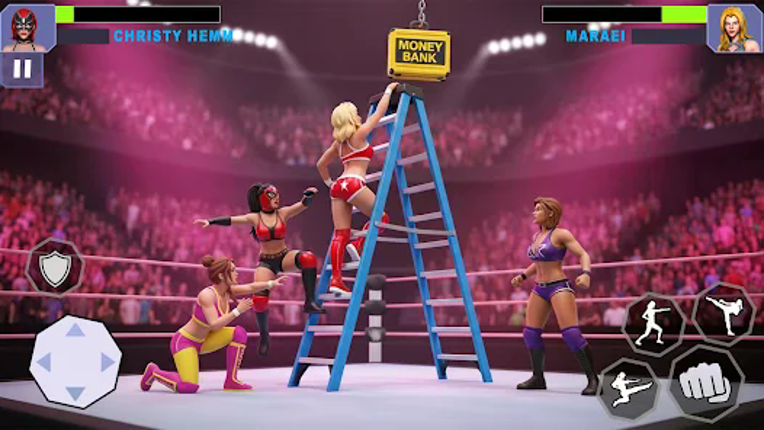 Bad Girls Wrestling Game Image