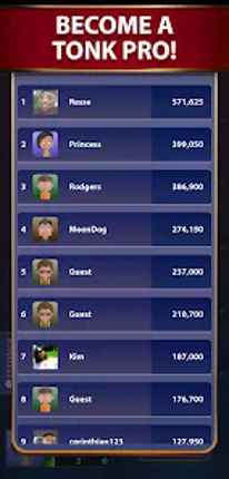 Tonk Star Classic Card Game screenshot
