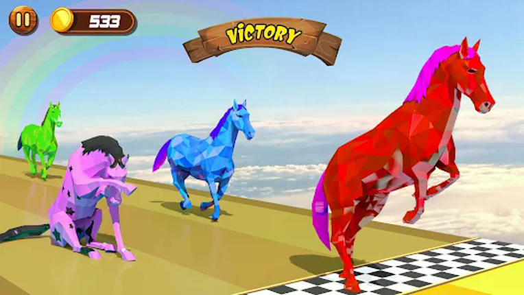 Horse Run Adventure: Dash Game screenshot