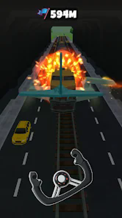 Sling Plane 3D - Sky Crash Jet screenshot