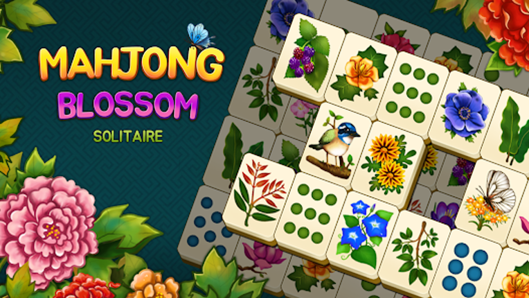 Mahjong Blossom Solitaire screenshot