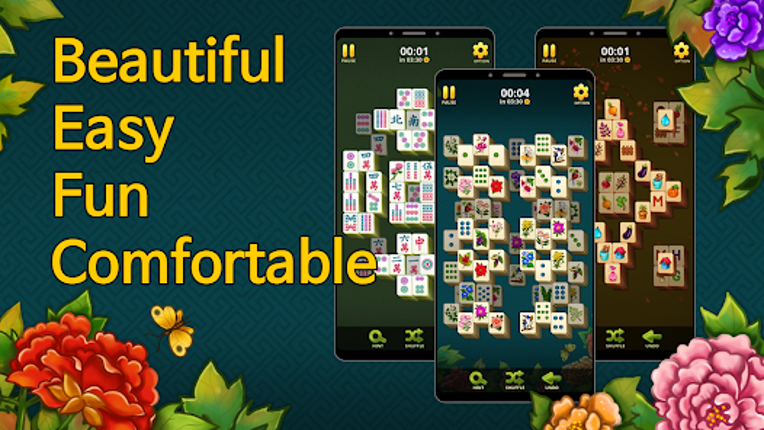 Mahjong Blossom Solitaire screenshot