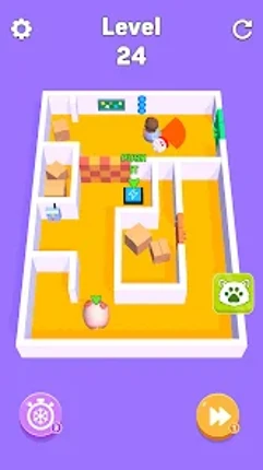 Pet Escape Game: Sneaky Run screenshot