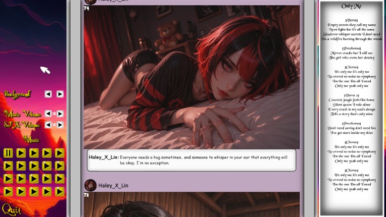 Haley: Online screenshot