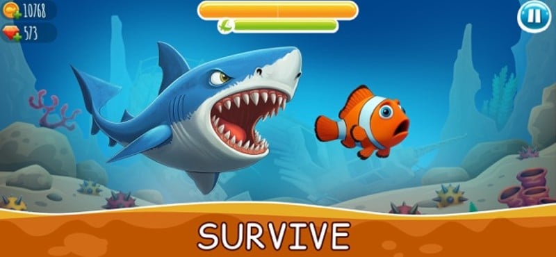 Hungry Ocean: Fish Eater Game Image