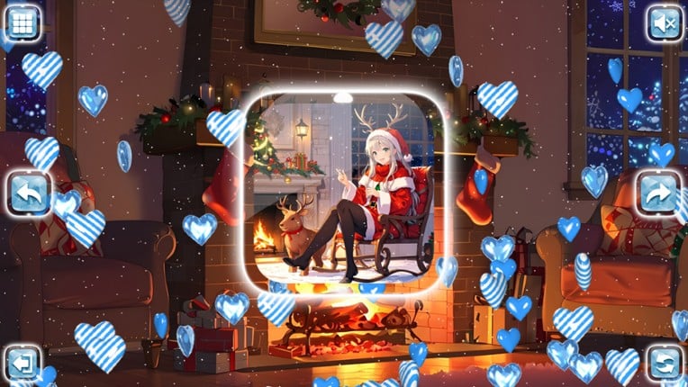 Lovely Anime Puzzle: Christmas screenshot