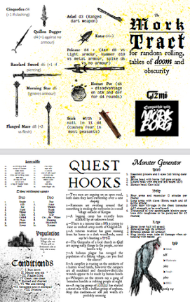 Mork Tract - for Mork Borg Image