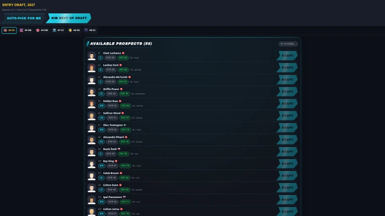 OvertimeGM: Hockey Manager Image