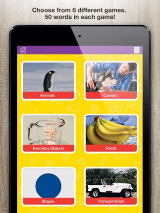 Picture Recognition Bingo Caller's App screenshot