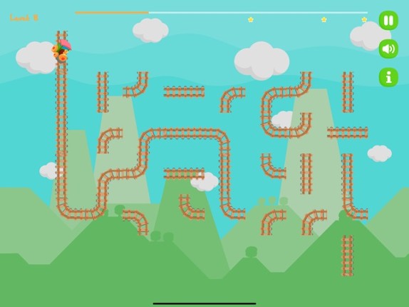 Railway worker - puzzle game Image