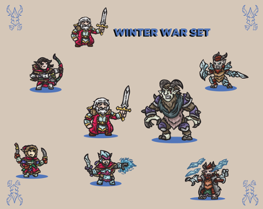 Winter War Paper Mini set Game Cover