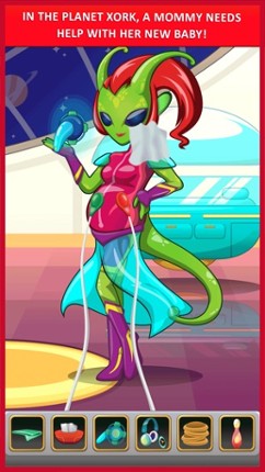 Alien Mommy New Baby Doctor - mommy's newborn babycare sister & girl family adventure games Image