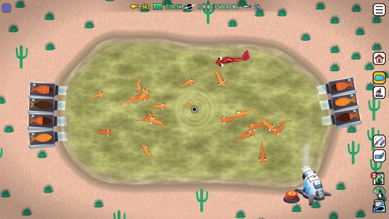 Black Hole Fishing screenshot