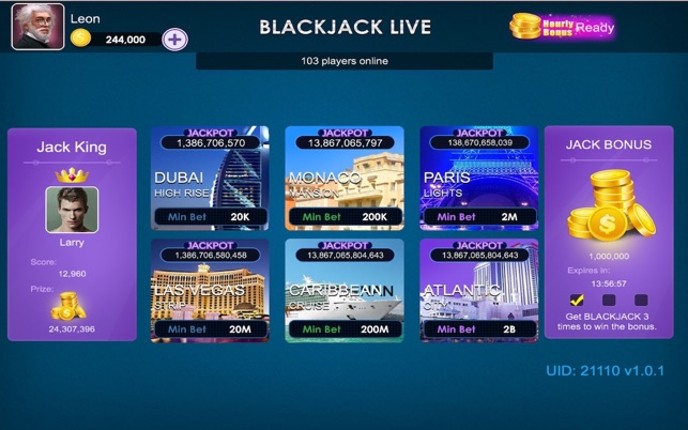 Blackjack Live Image