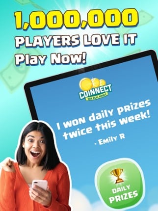 Coinnect: Win Real Money Games screenshot