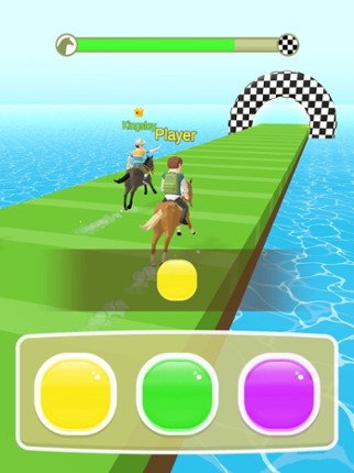 Color Rush Horse 3D screenshot