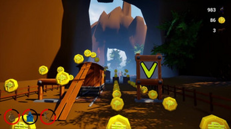 Cowboy Endless Runner Test Build screenshot