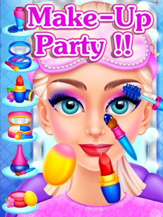 Crazy Slumber Party - Makeup, Face Paint, Dressup, Spa and Makeover - Girls Beauty Salon Games screenshot