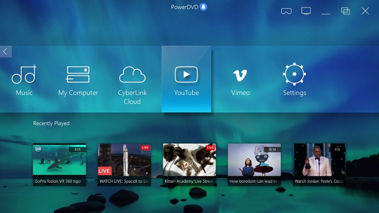 CyberLink PowerDVD 18 Ultra - Media player, video player, 4k media player, 360 video screenshot