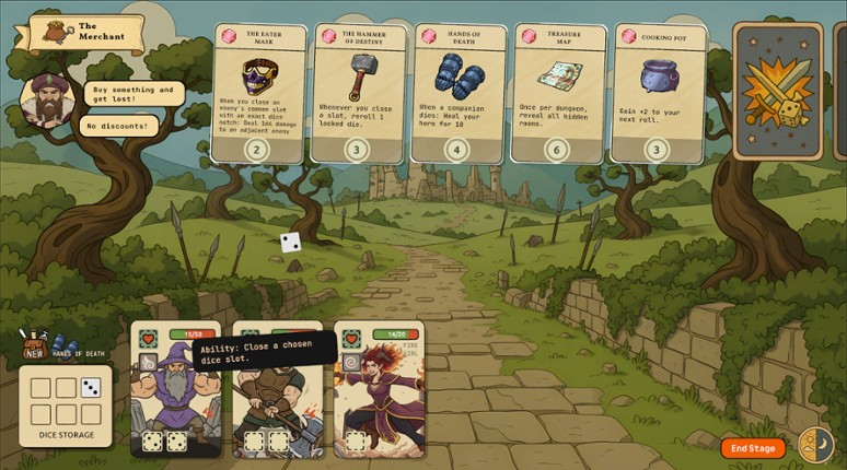 Dice x Dice — A Dicebuilder Roguelike screenshot