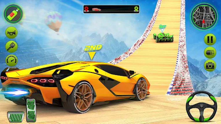 Impossible Mega Ramp Car Stunt screenshot