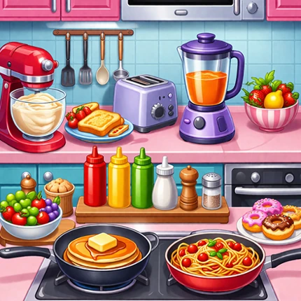 Kitchen Set Chef Cooking Games Image