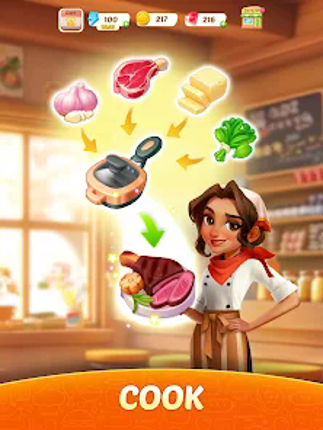 Flambé: Merge & Cook screenshot