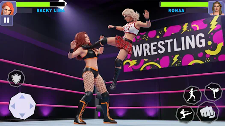 Bad Girls Wrestling Game screenshot