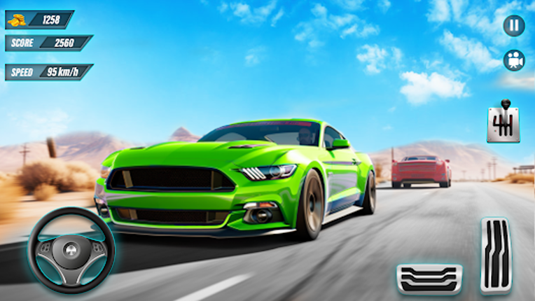 Highway Car Racing: Car Games screenshot